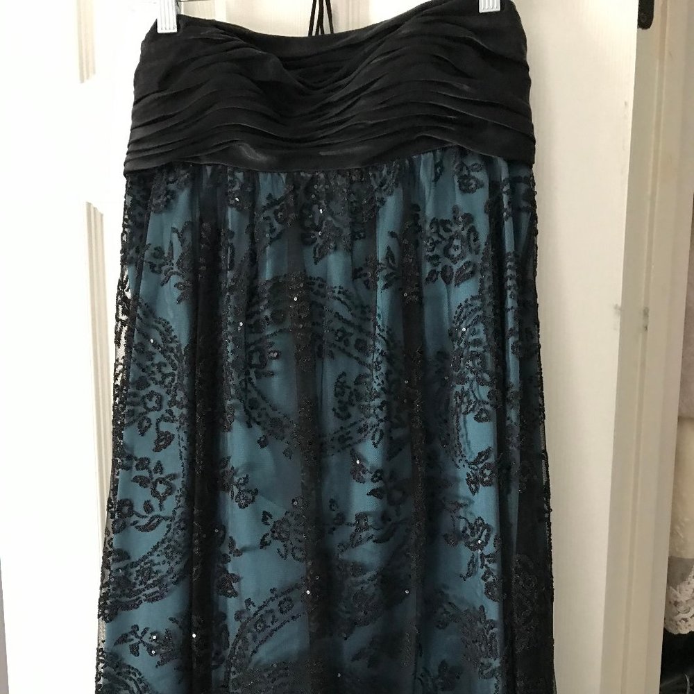 Sleeveless Beaded Cocktail Dress